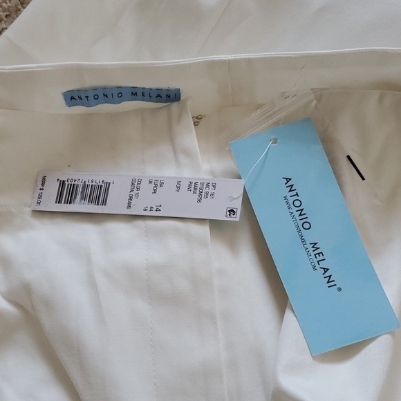 NWT Antonio Melani Maria hi waist wide leg dress pants plus size - Picture 4 of 9